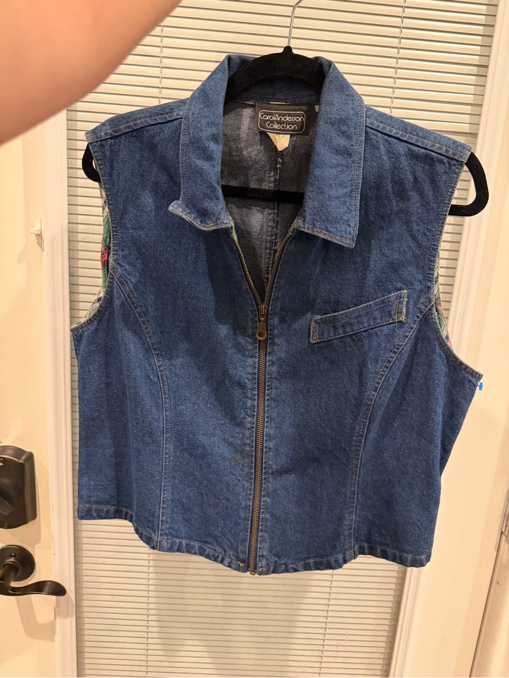 Vintage Women’s Denim Vest with